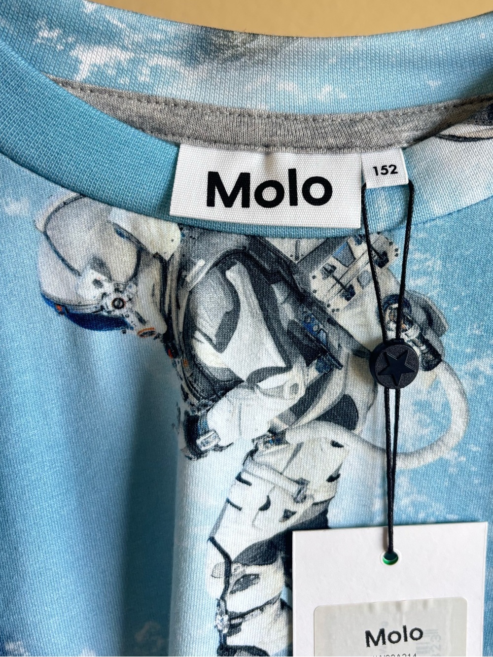 Molo Blue Astronaut Graphic Tee - Picture 4 of 6